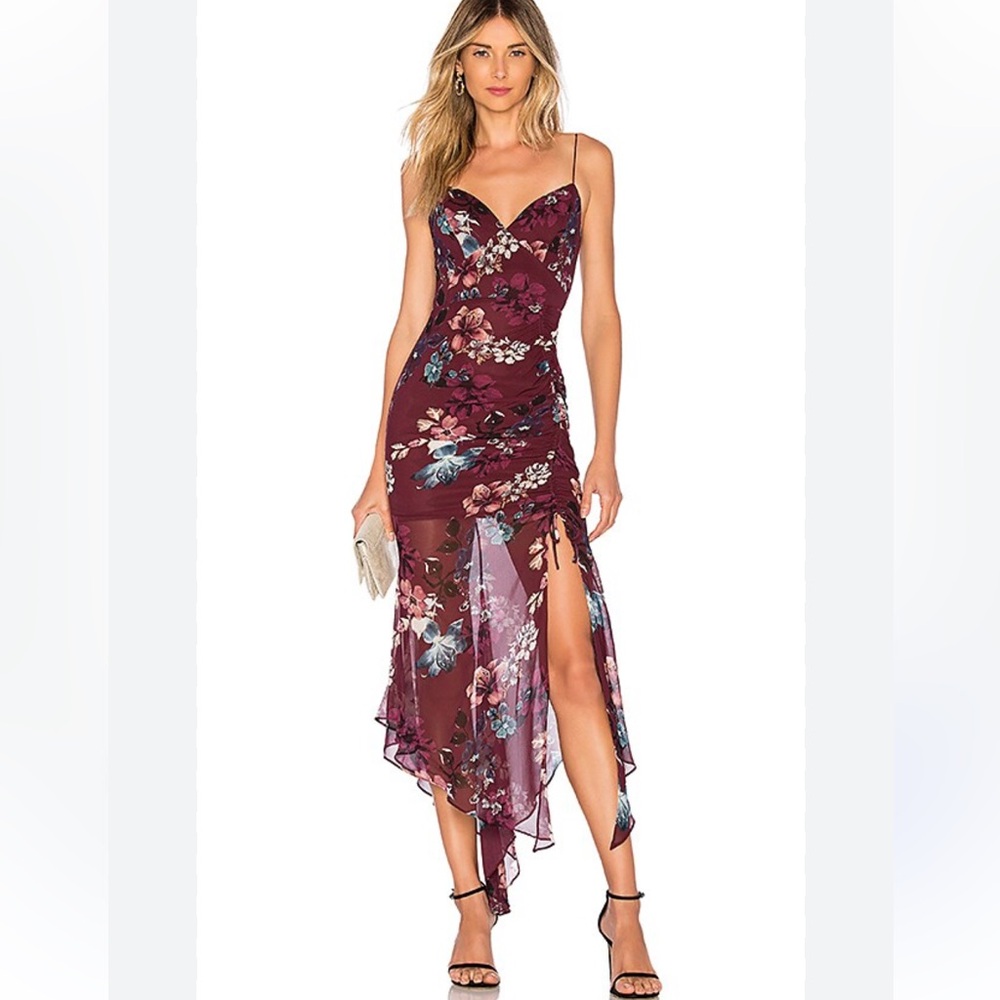 NICHOLAS floral midi dress